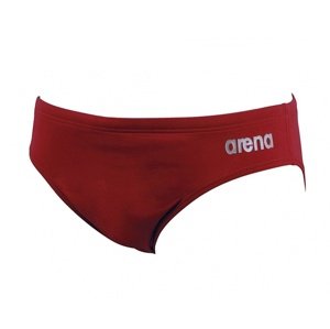 Arena solid brief red 32
